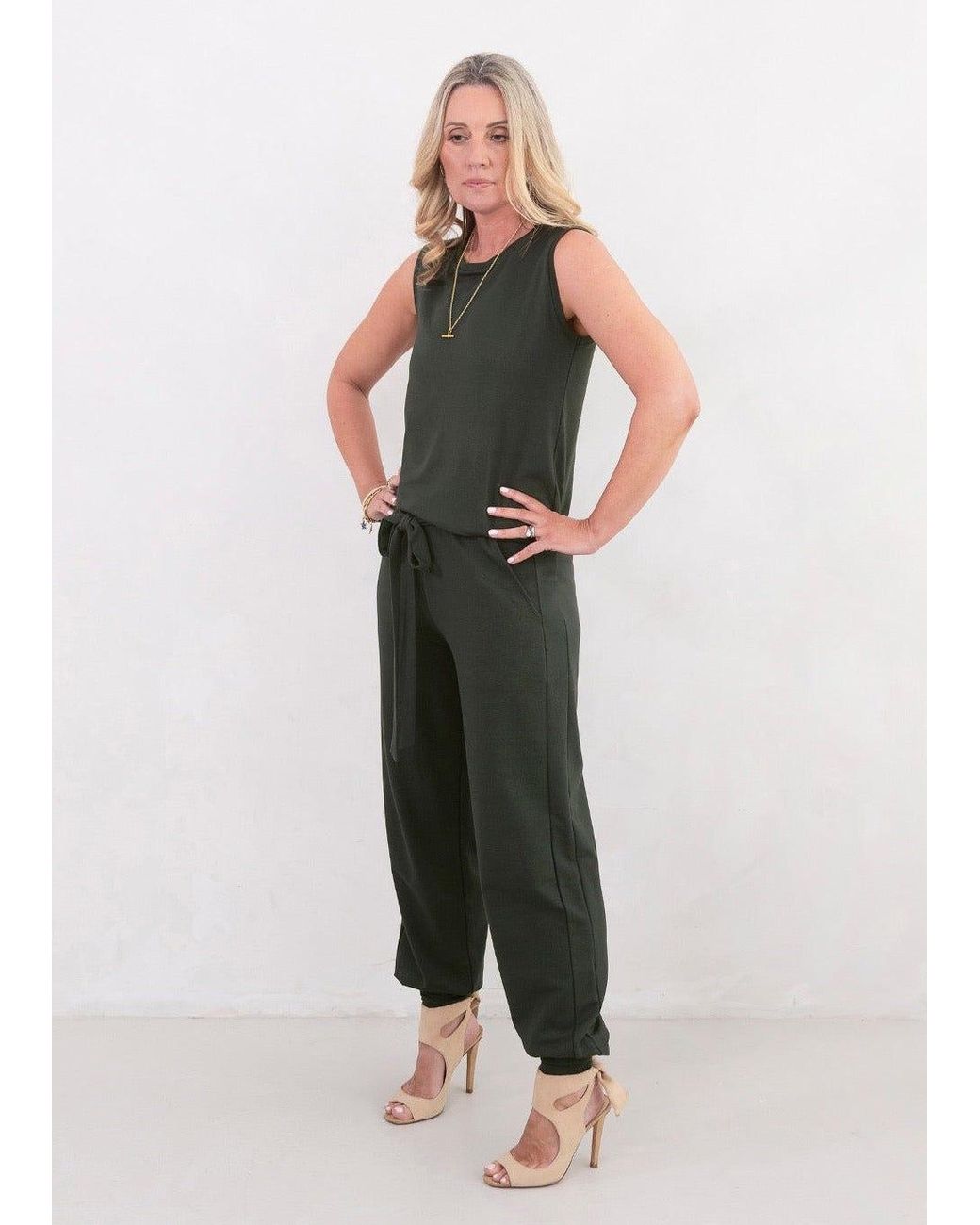 Weartwo London Black Siren Cuffed Leg Trousers