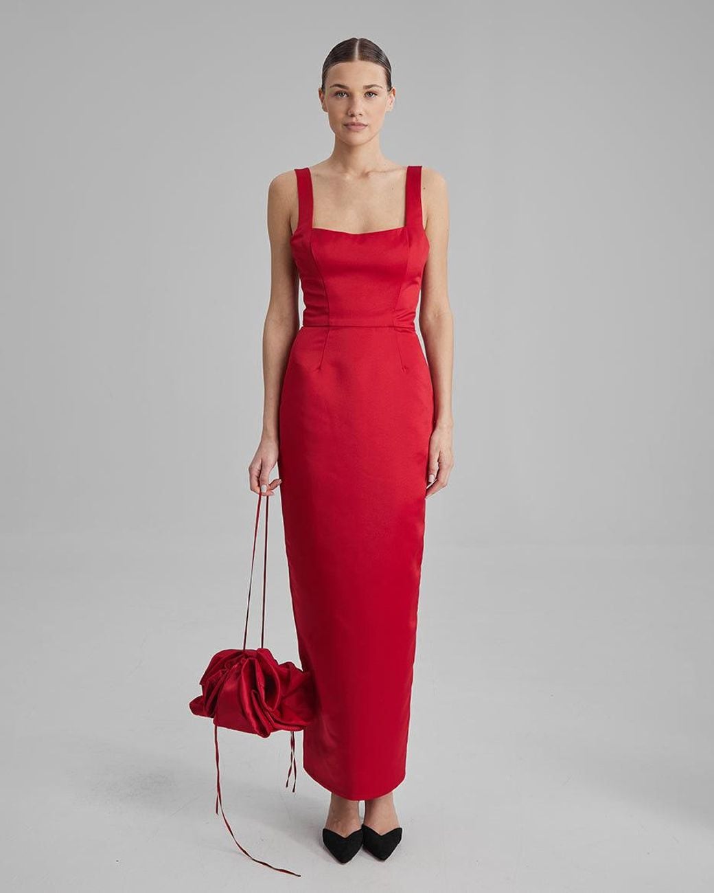 Baé Special Moments Red Ida Dress