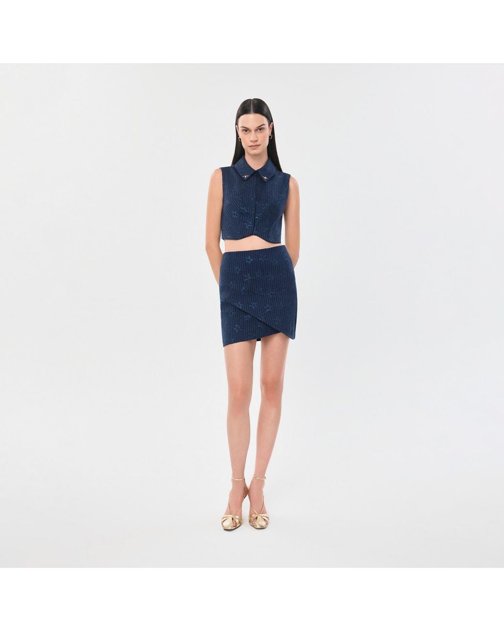 Saint Ones Blue Astra Skirt