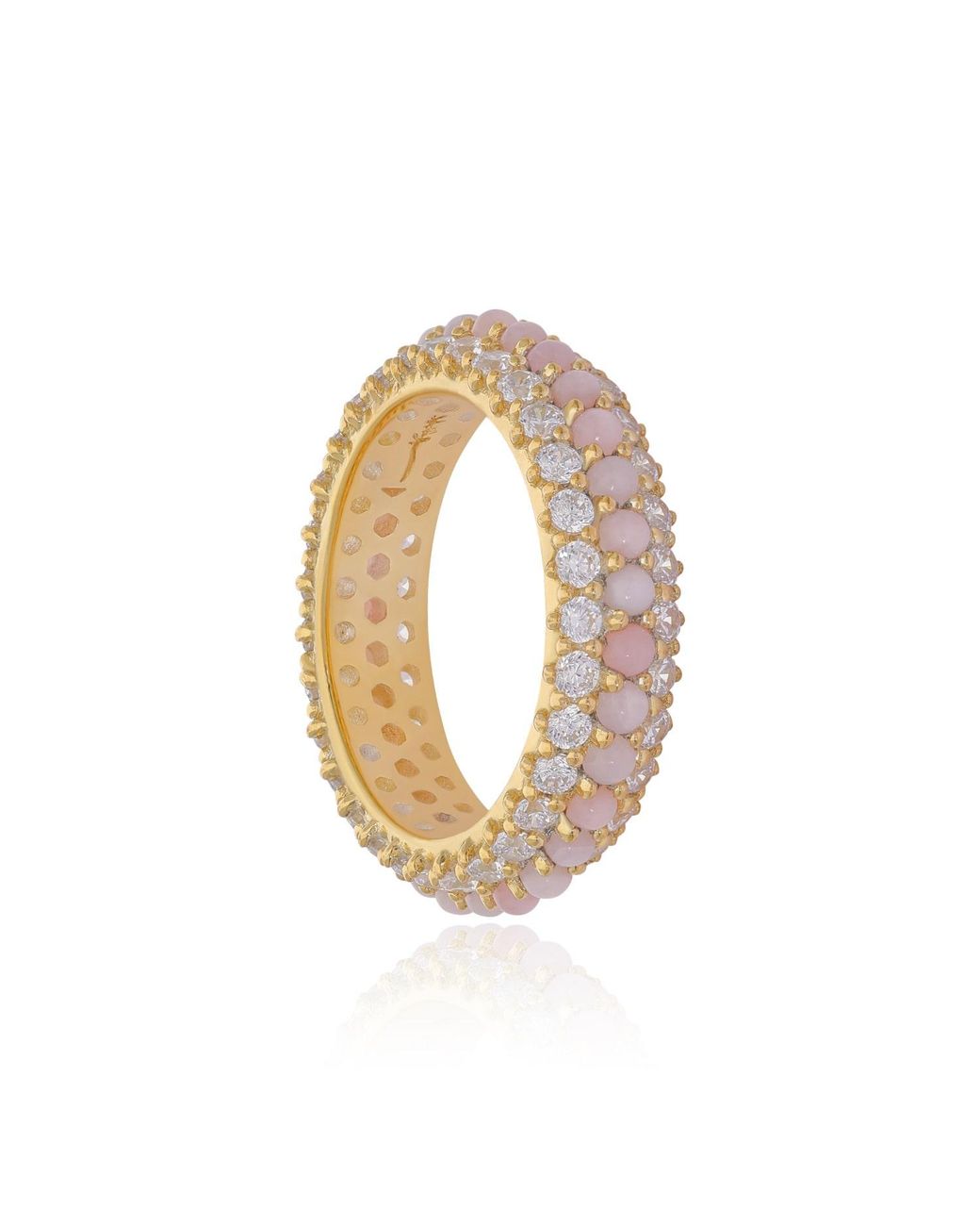 Preeti Sandhu Metallic Summer Sparkle Dome Ring