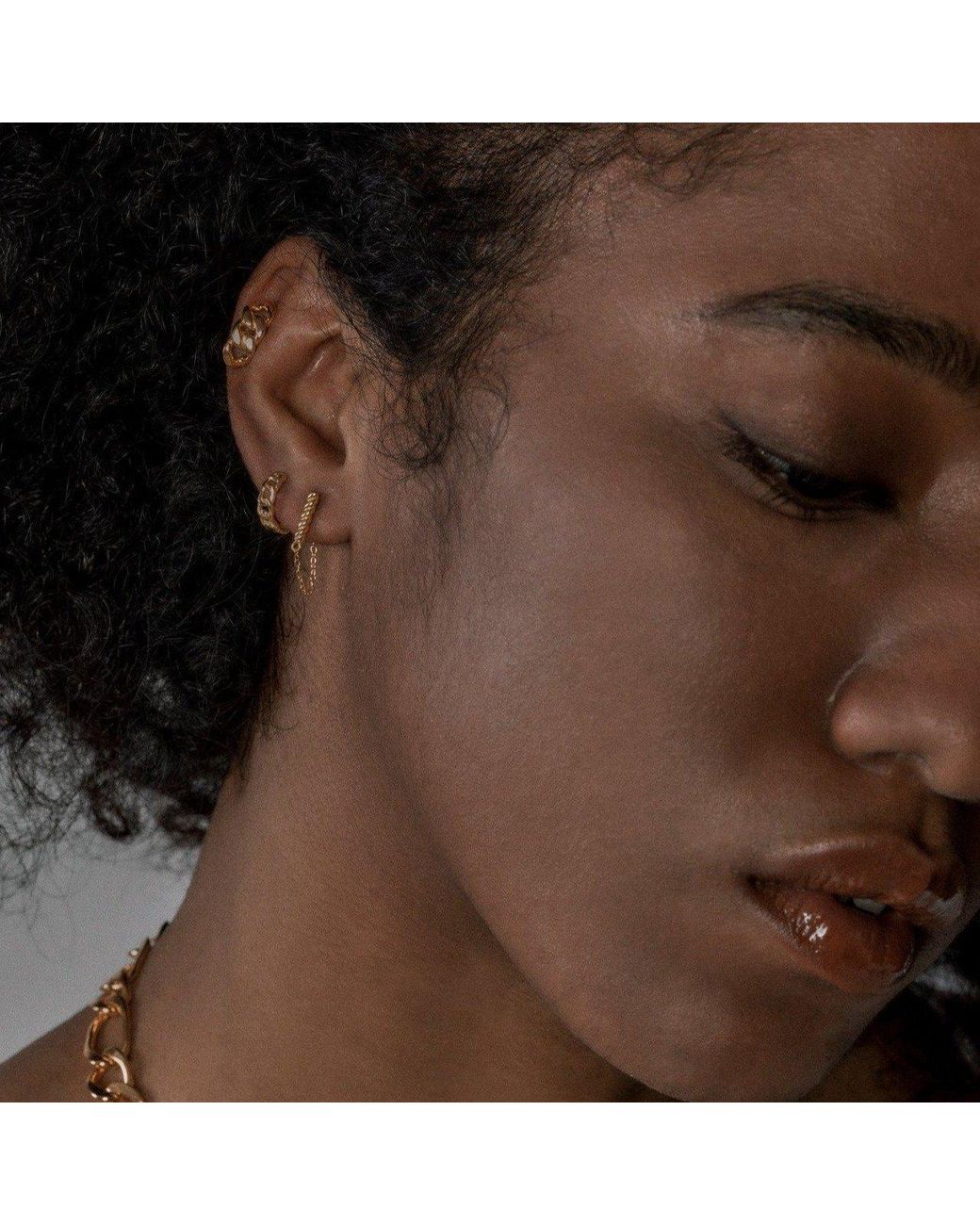 Lait & Lune Metallic Syth Earrings