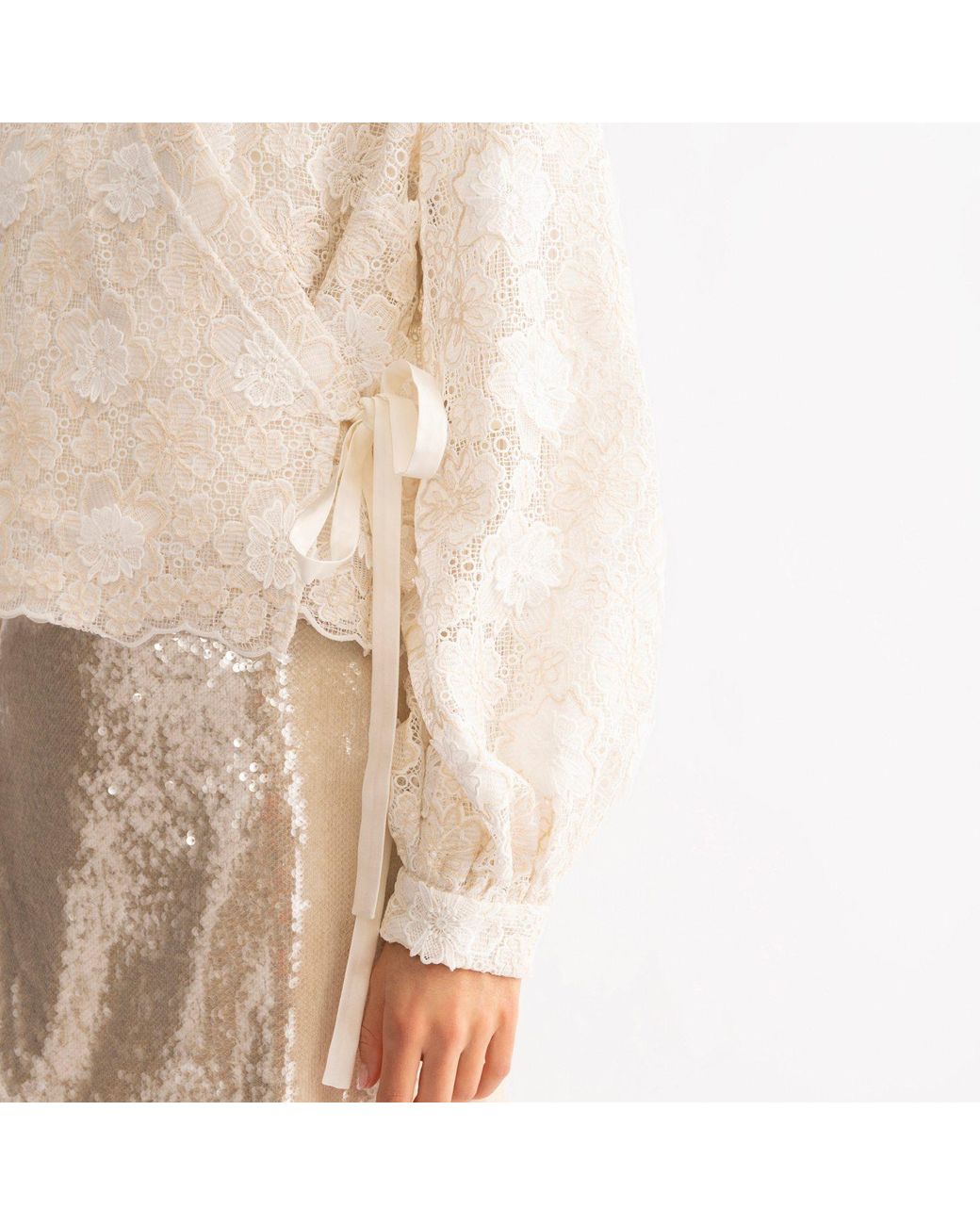 Emma Wallace White Zhi Jacket