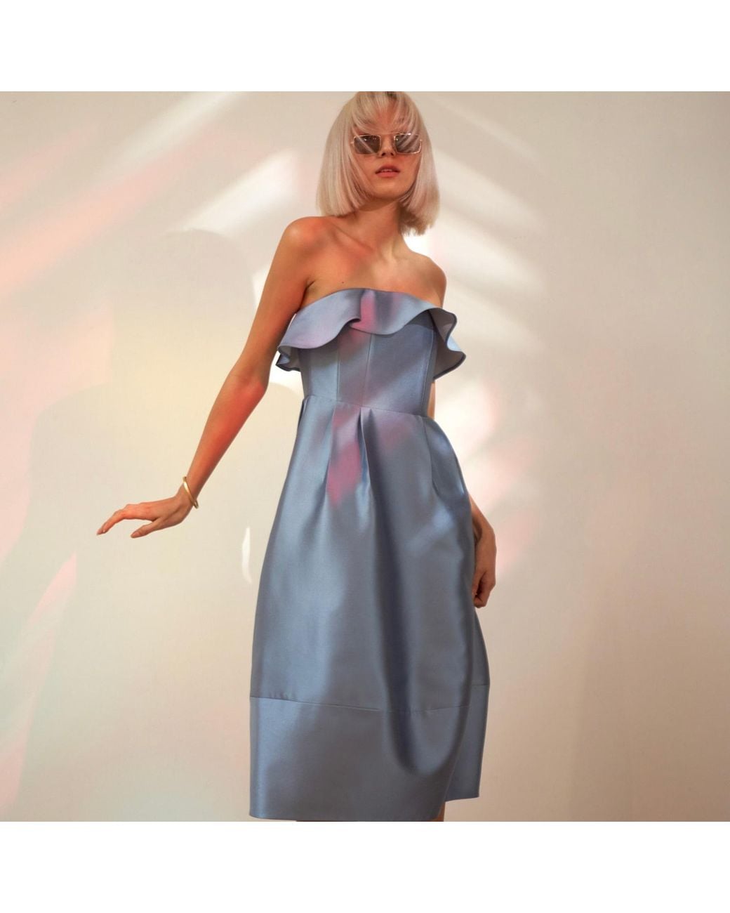 Emma Wallace Blue Cloe Dress