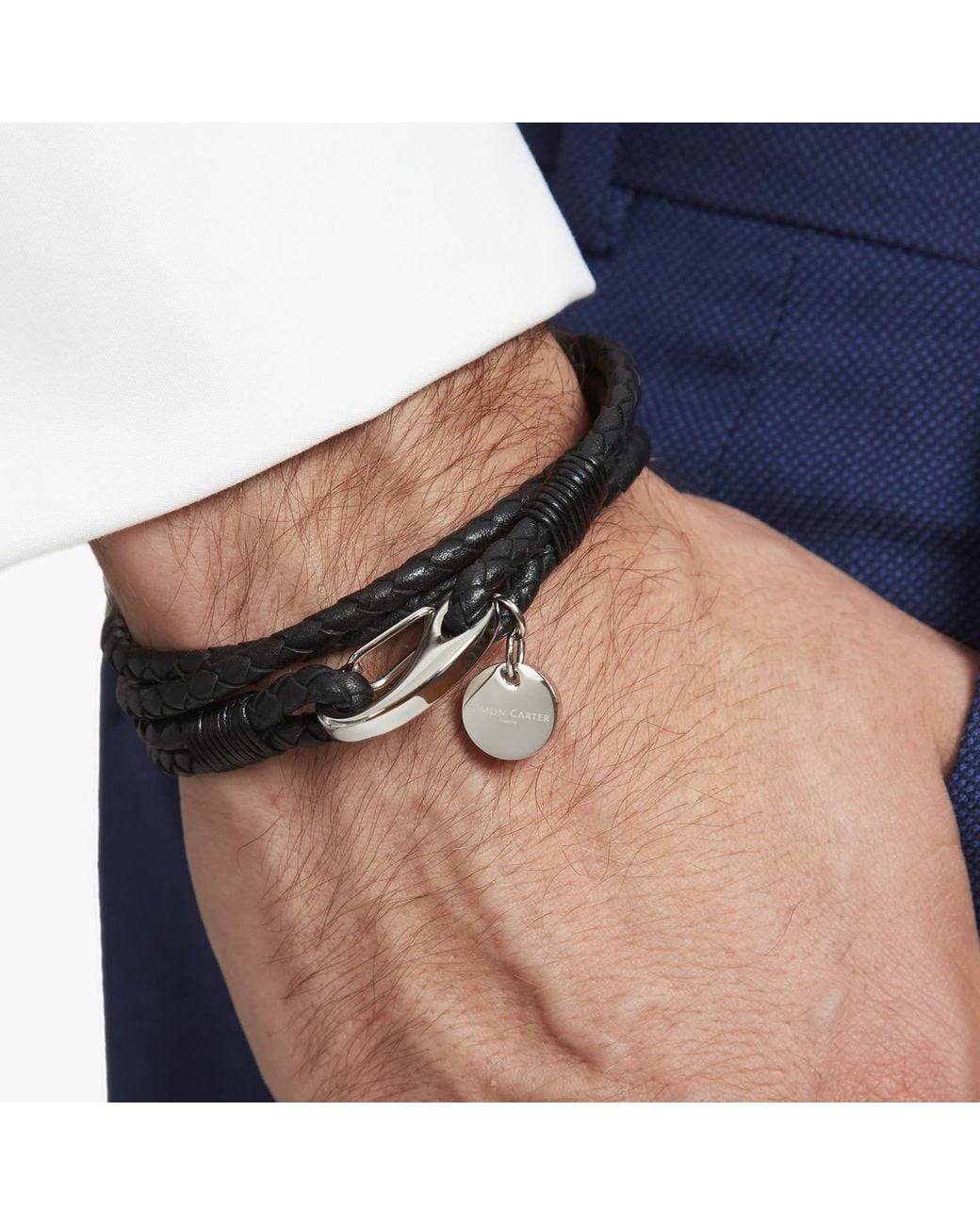 Simon Carter Multicolor Padstow Bracelet for men