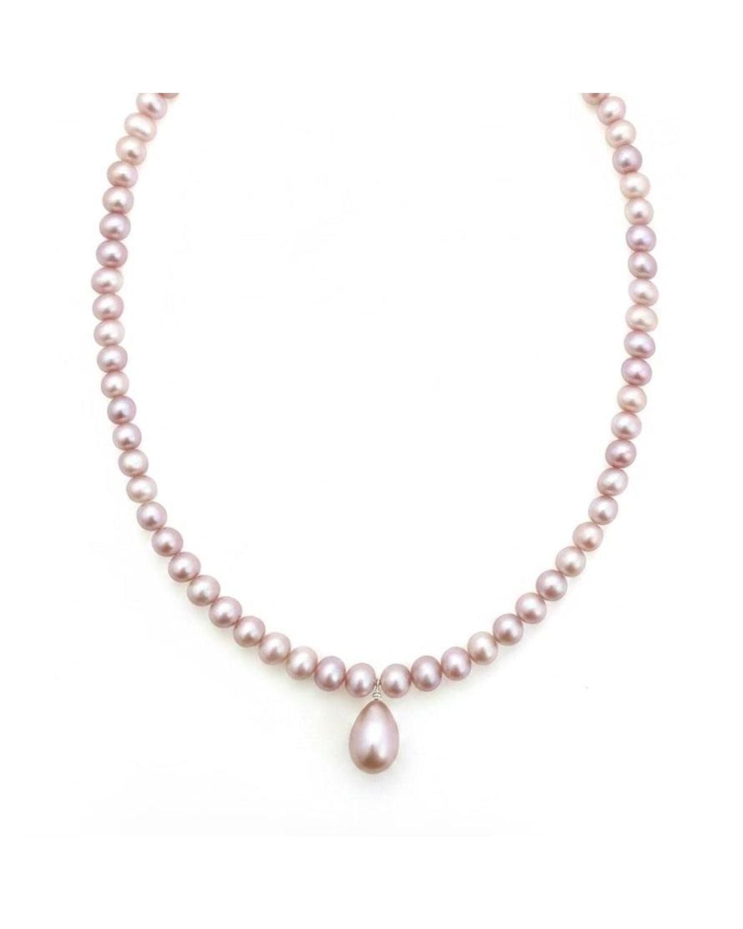 Leni James Metallic The Aura Pearl Necklace