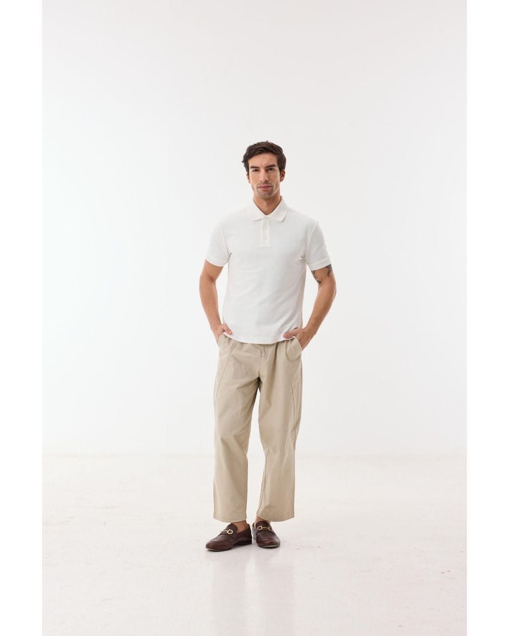Ashita Fernandes White Veyron T Shirt for men