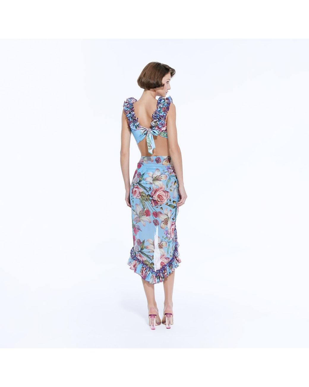 Nur Karaata Blue Lily Blu Cover Up