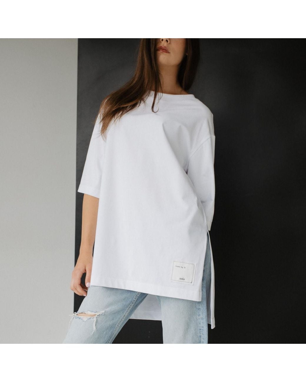 Nola White Ria T-Shirt