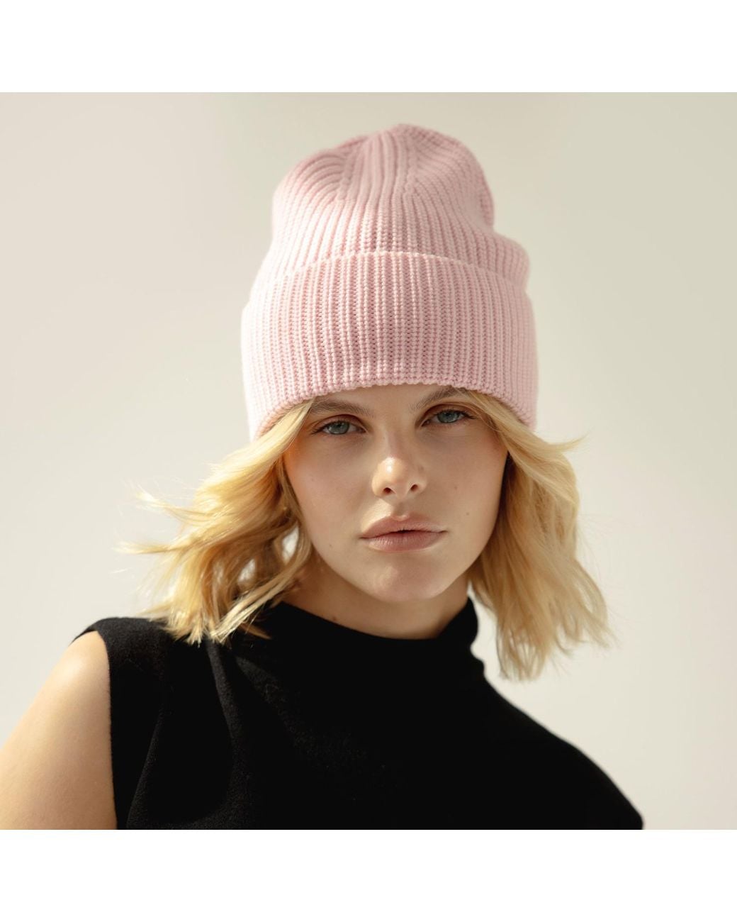 Arctic Fox & Co. Pink The Merino Wool Beanie