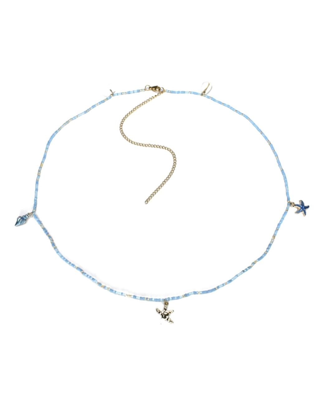 Milchee Metallic Tummy Glassbead With Seacharms