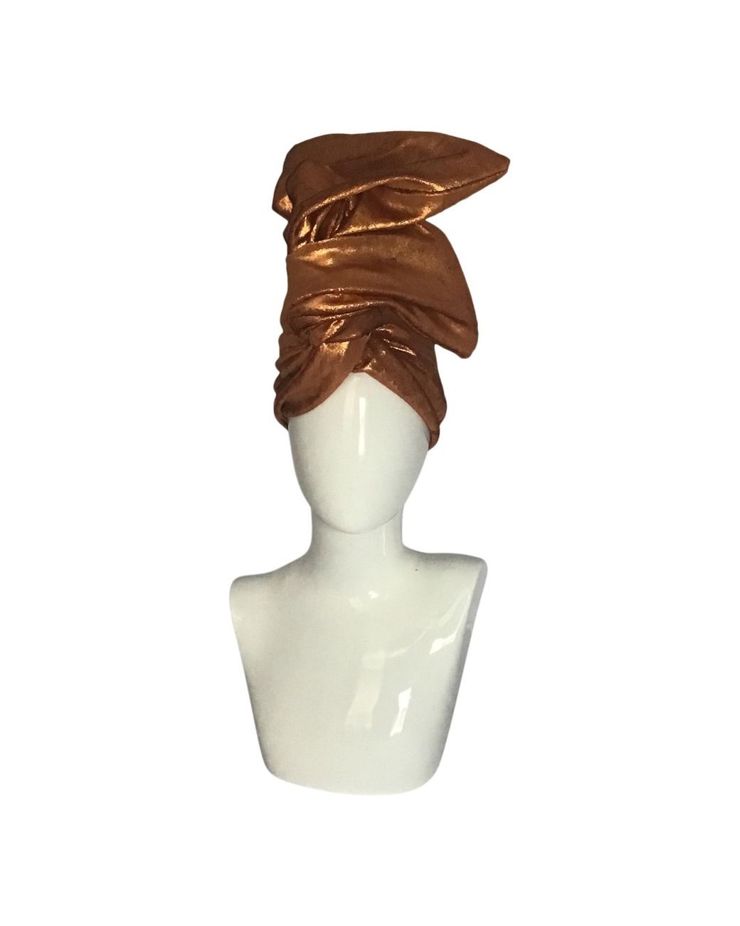 Romer Millinery Brown Twisturban Turban