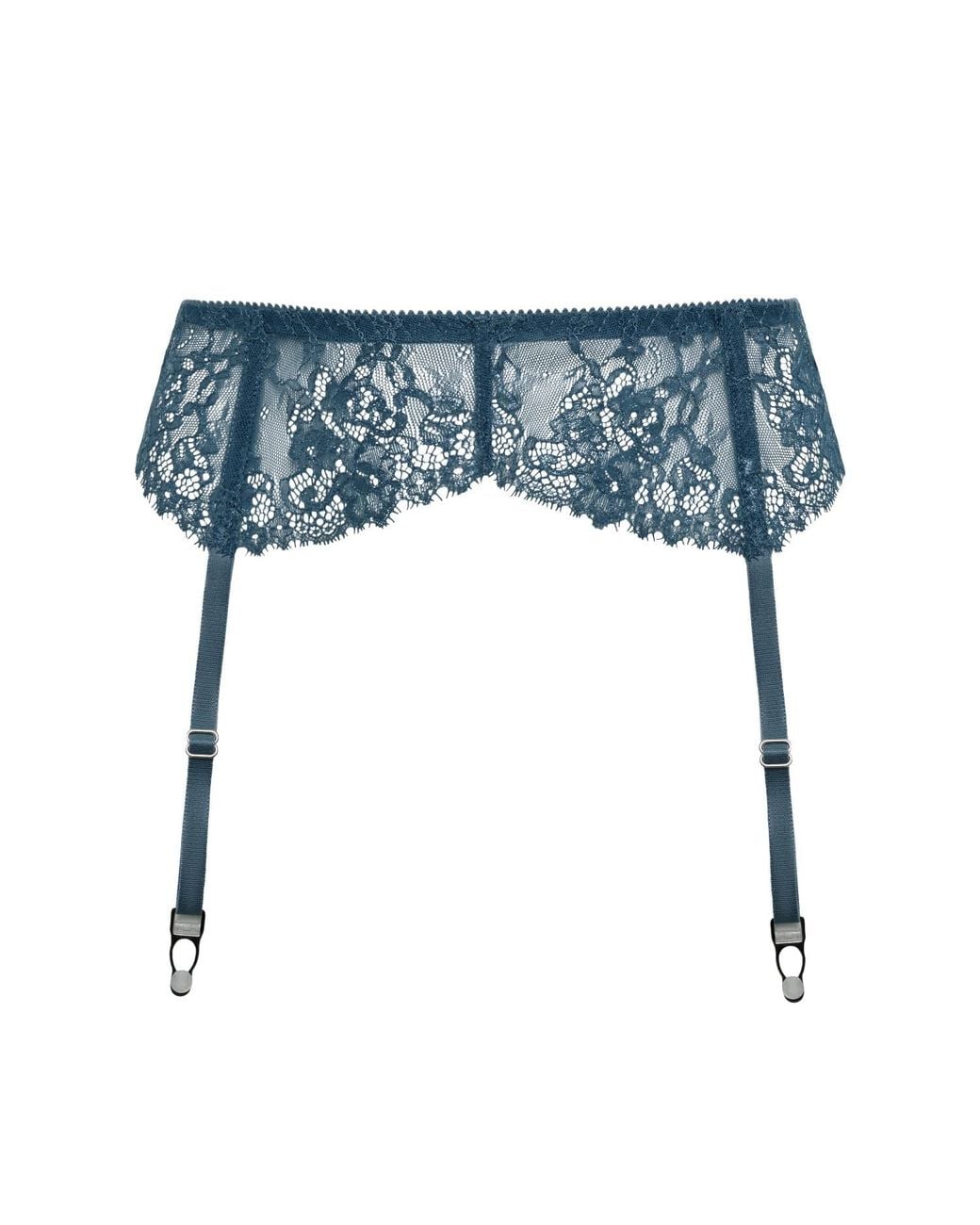 Daily Underwear Blue Garter Belt Ocean Light