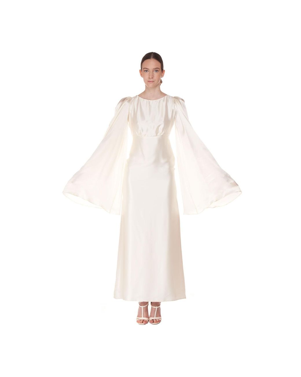 Sofia Tsereteli Natural 'l'amour' Long Silk Dress