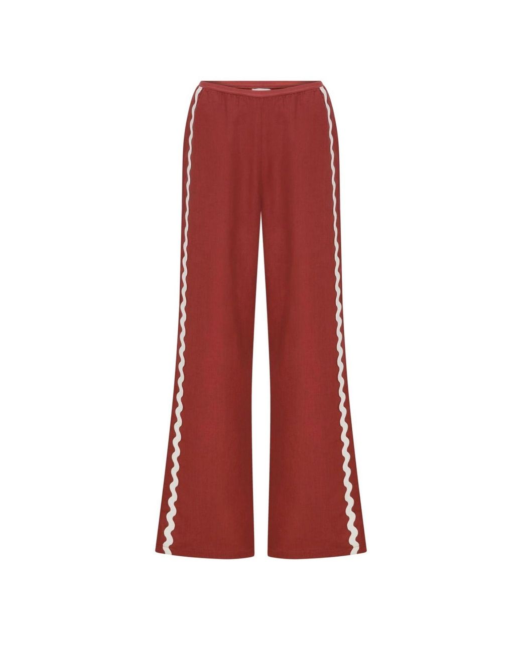 Thisisu Collection Red Wavy Pant