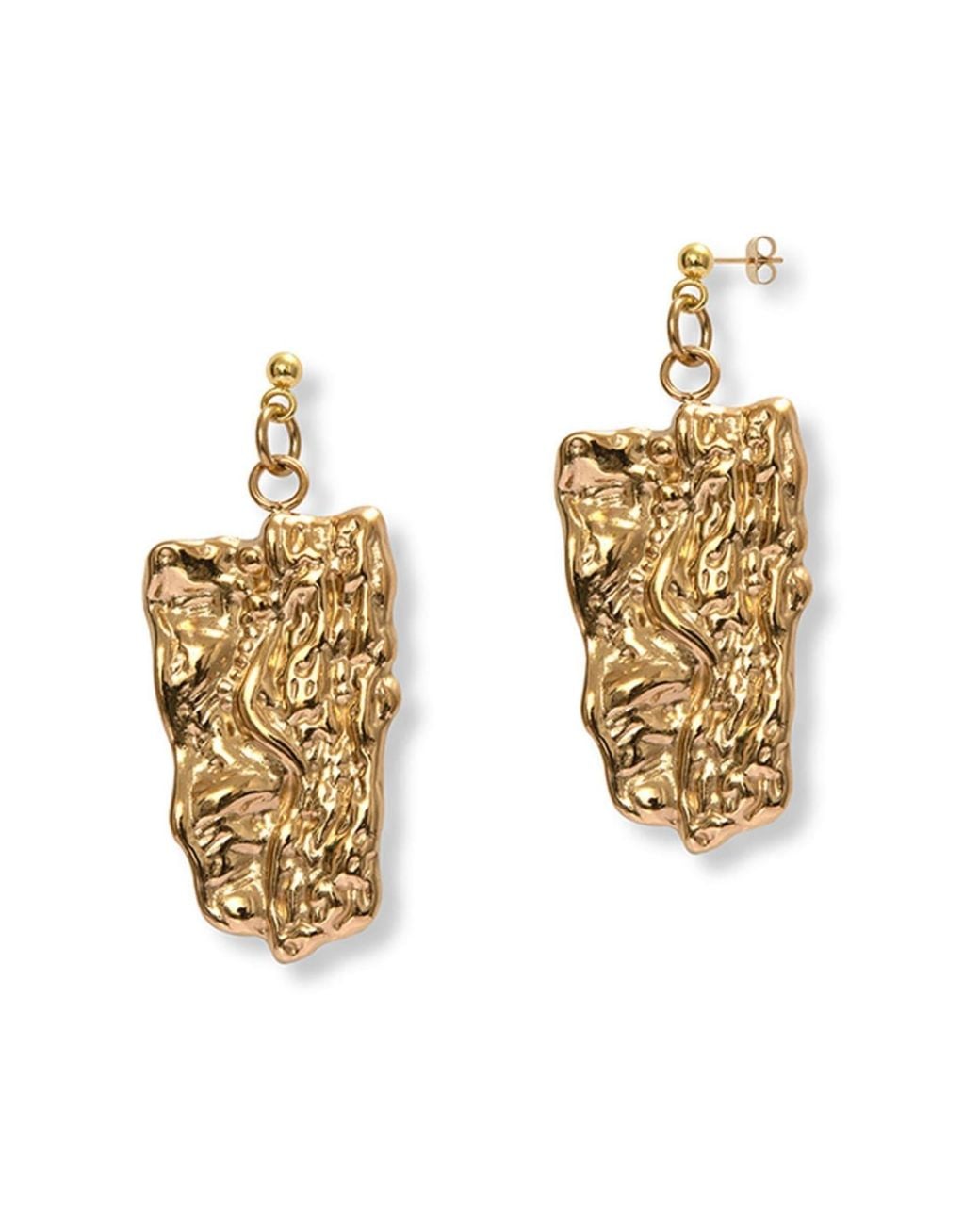 A Weathered Penny Metallic Aster Studs