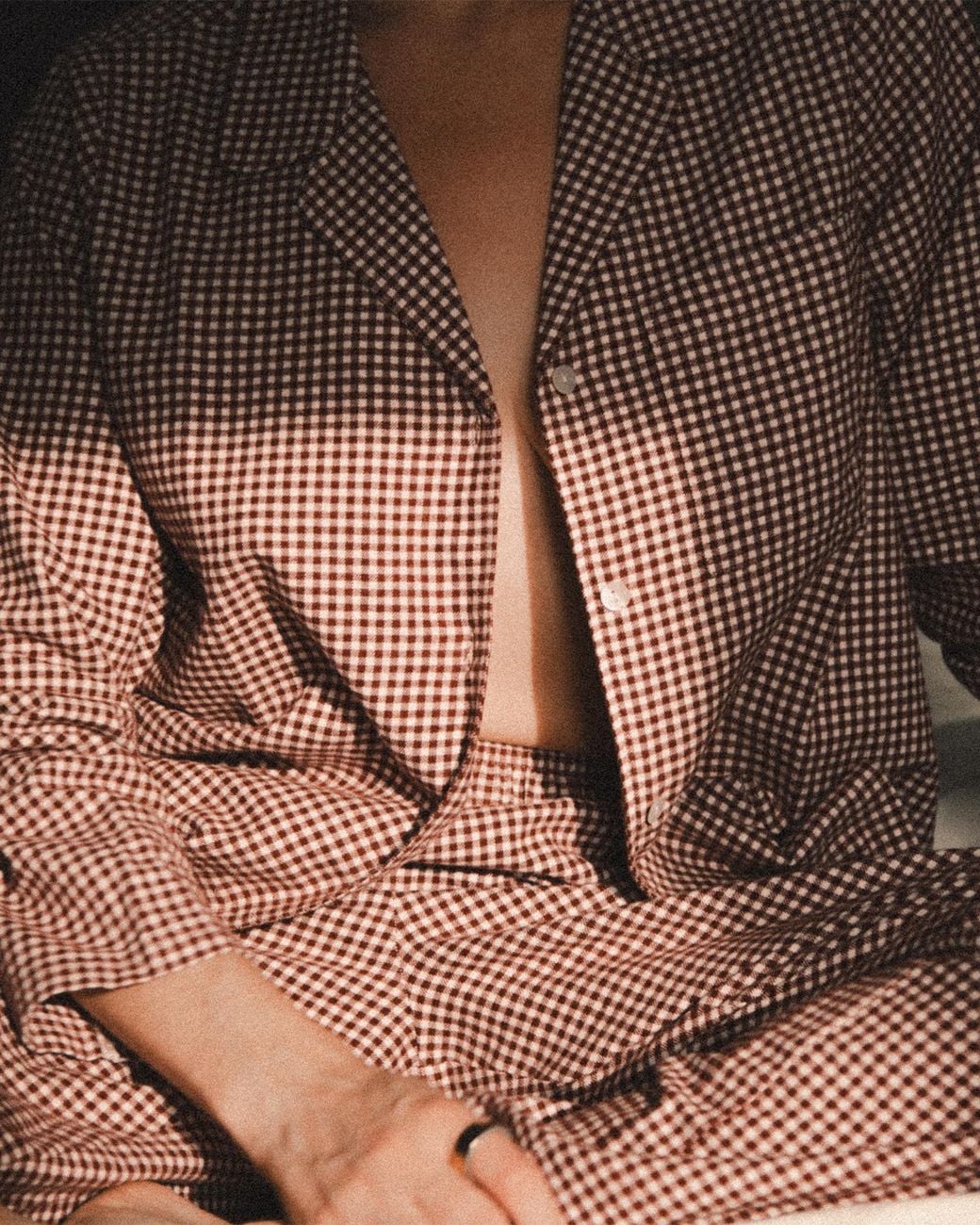 Nudea Pink The Classic Flannel Pj Set