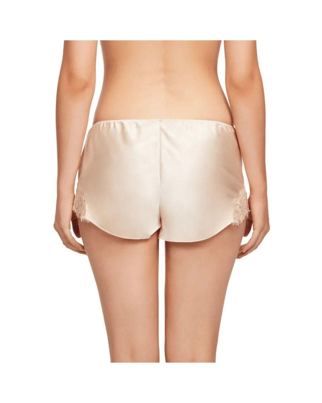 SAINTED SISTERS Natural Neutrals Scarlett French Knicker Shell Shell
