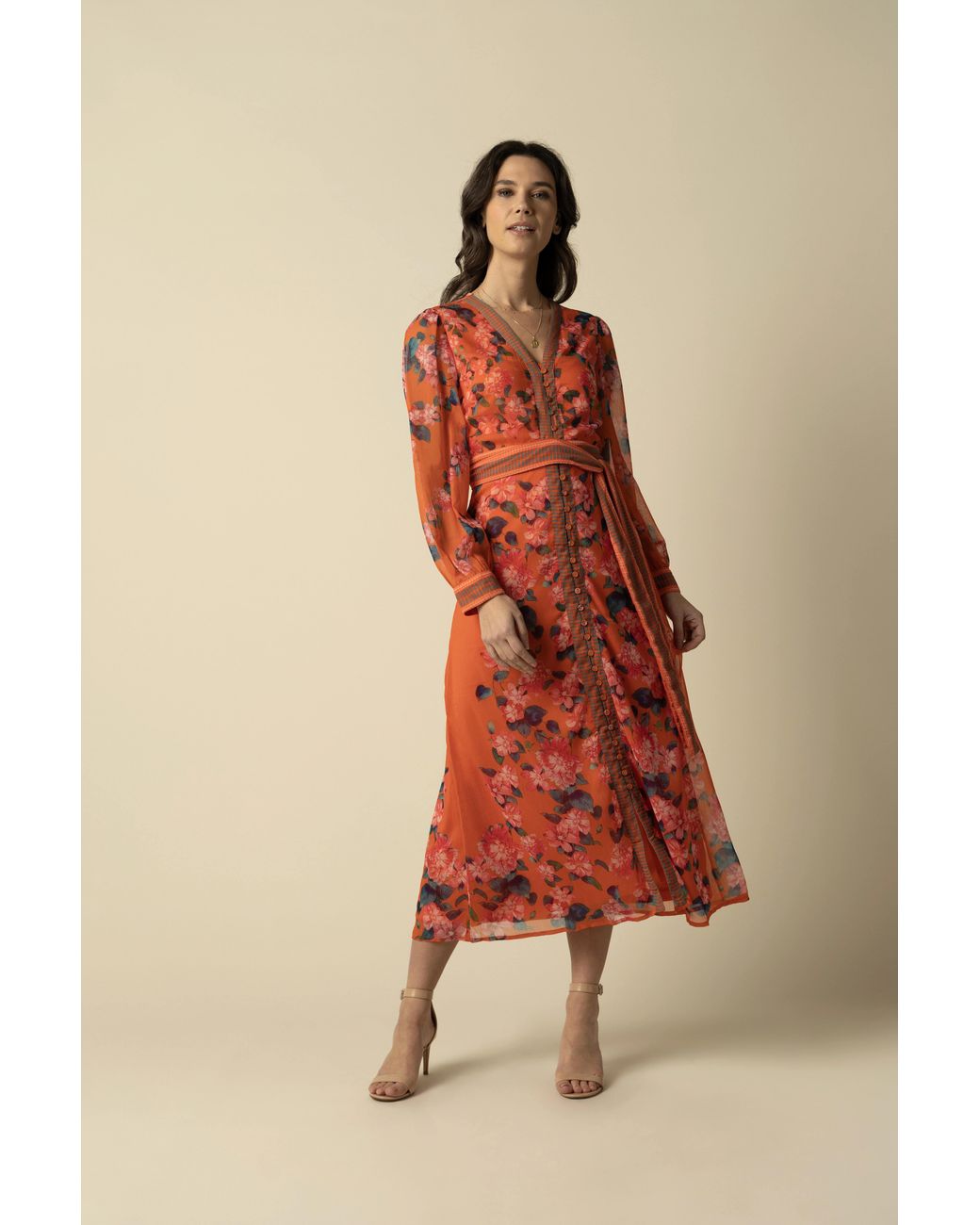 Raishma Red Athena Dress