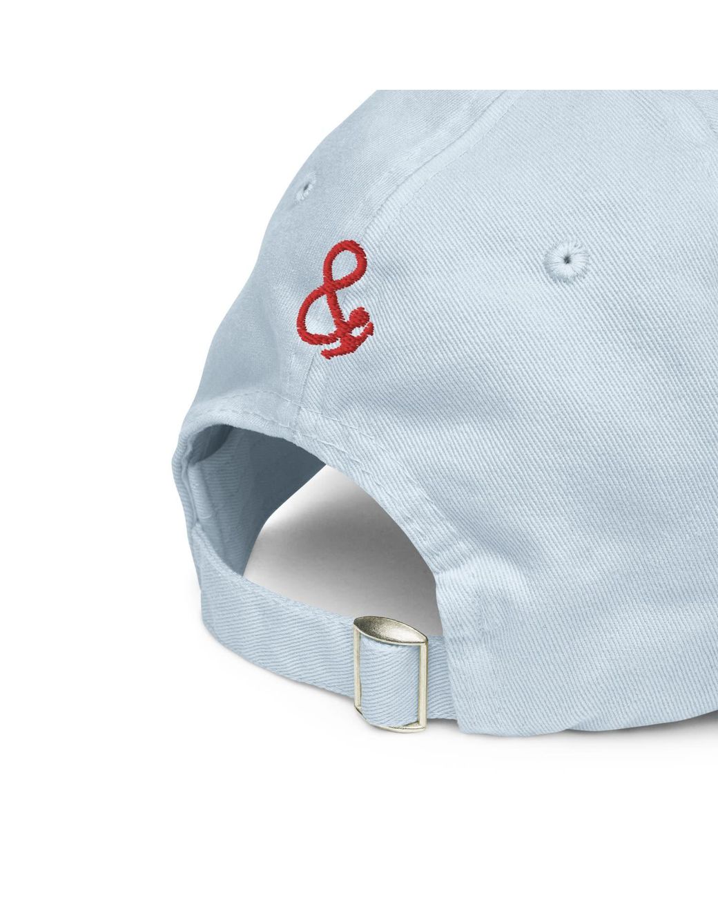 Anchor and Crew Blue Pastel Bloody Mary Is My Side Hustle Club Chino Embroidered Cap for men