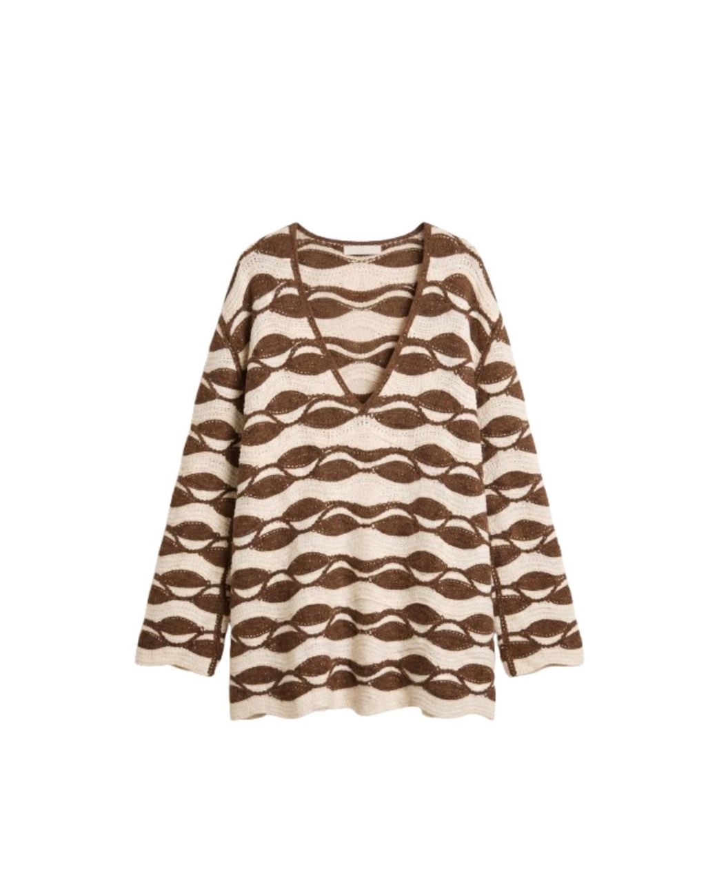 Saachi Natural Wave Crochet Tunic