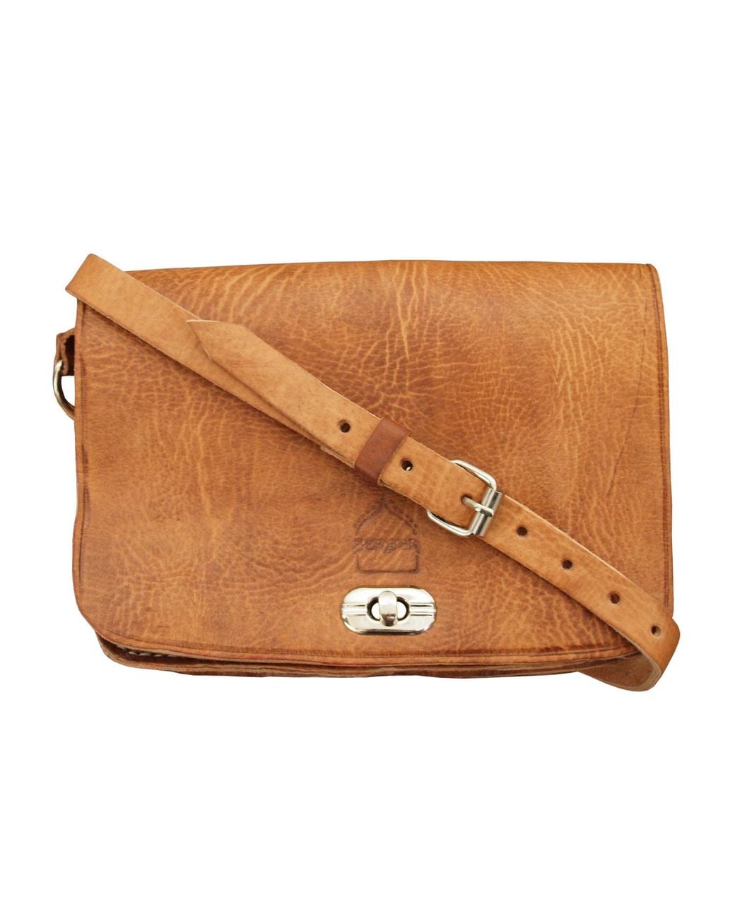 Berber Leather Brown Neutrals The Kenitra Cross-Body Bag