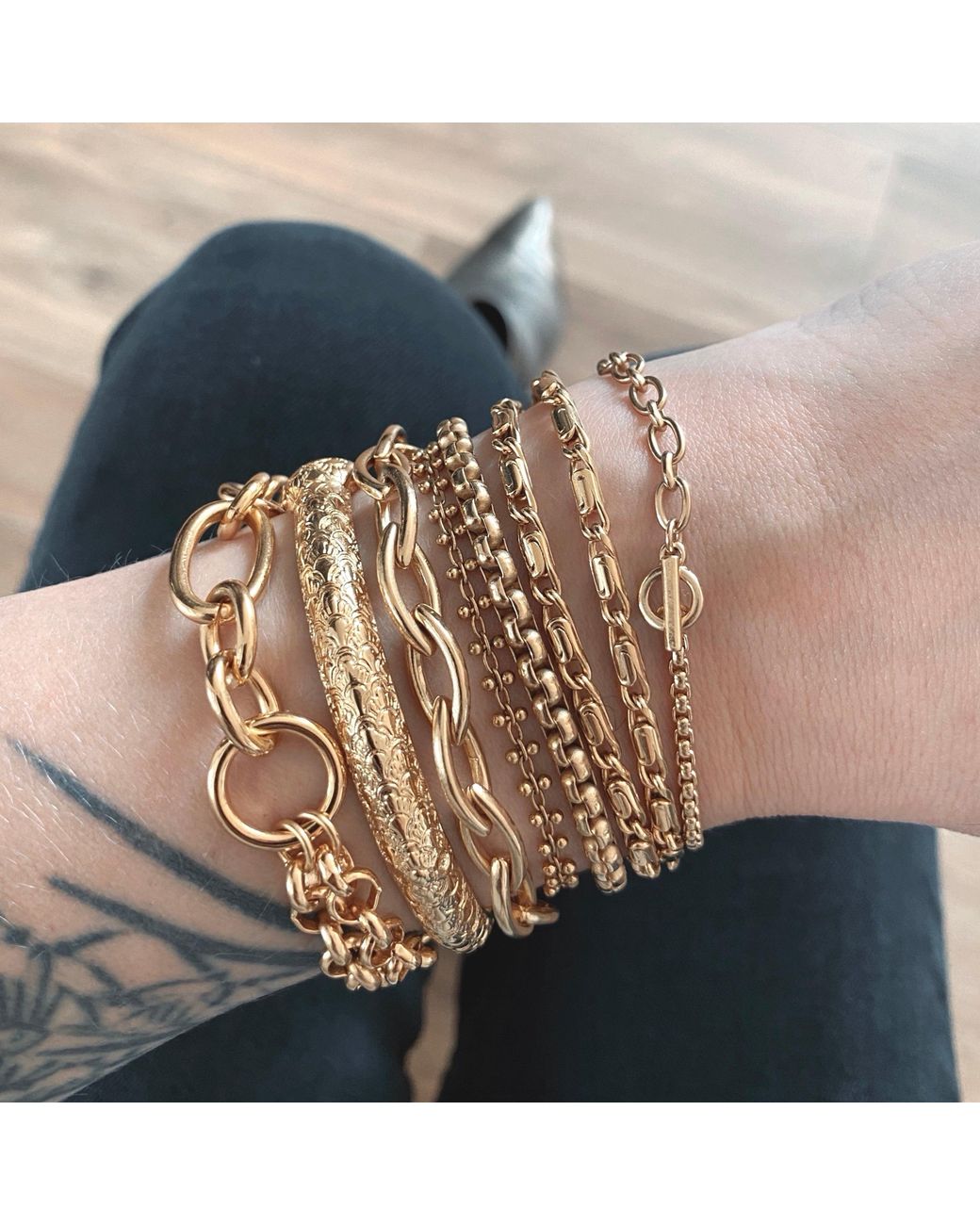 IN CAUDA VENENUM Metallic Léto Bracelet