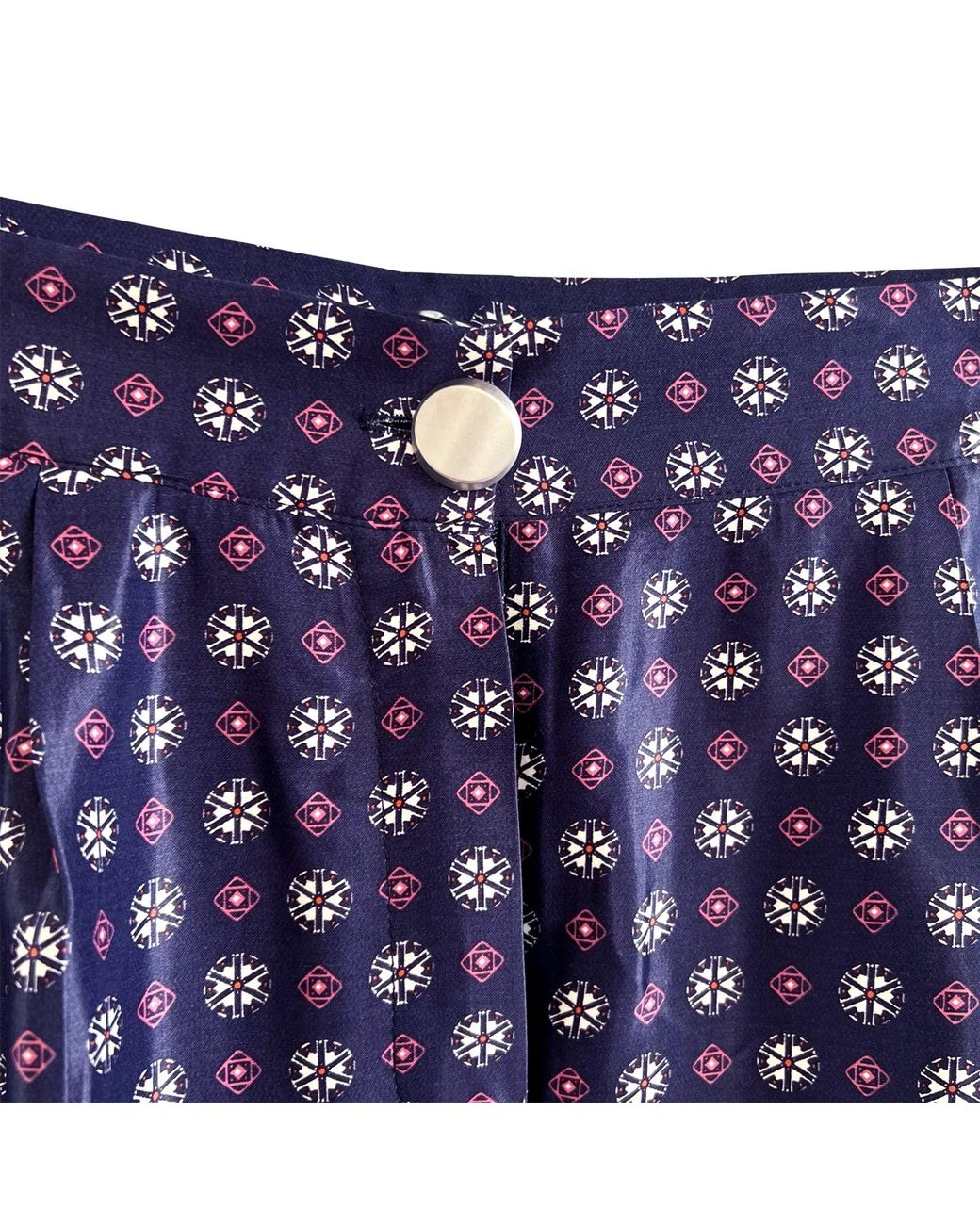 L2R THE LABEL Blue Wide-Leg Pants
