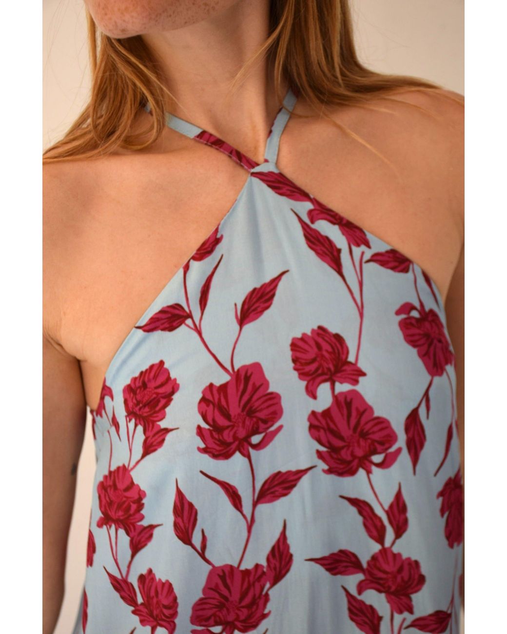 Mind Traveler Purple Kate Floral Dress