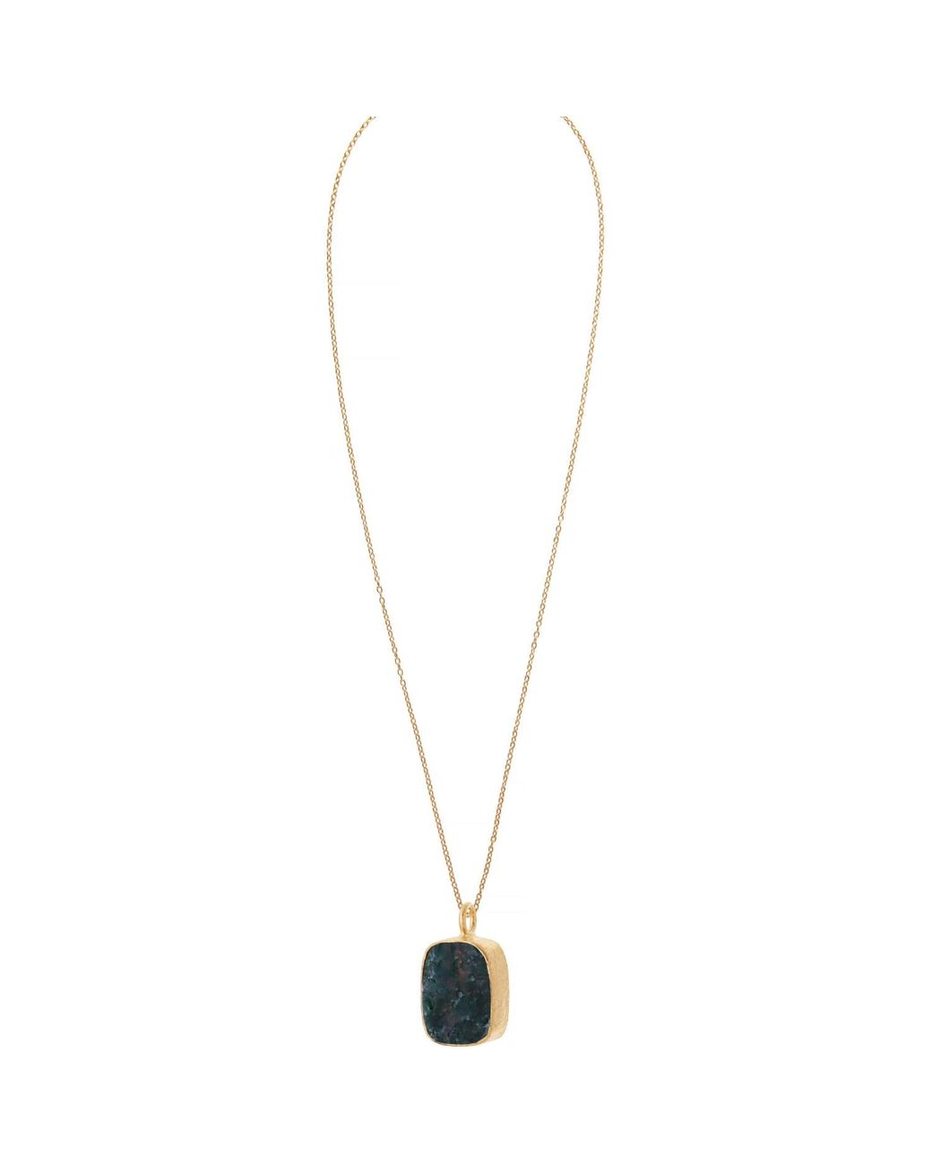 Goddess Charms Blue Elemental Crystal Necklace