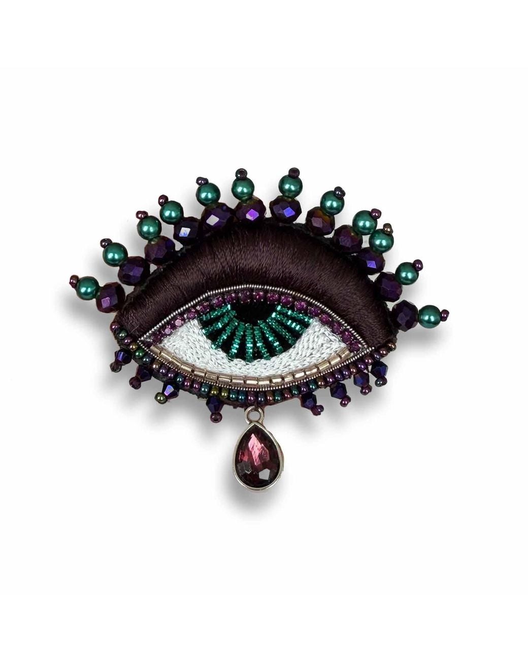 VETKA Black Talisman Eye Brooch – Shadow Oracle