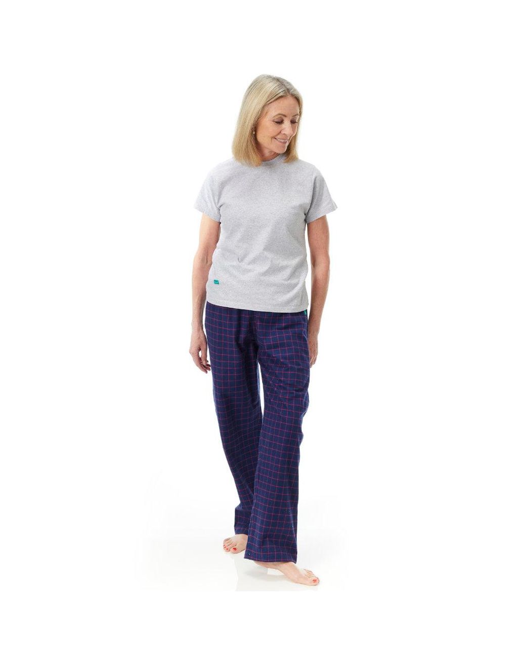 Lounge Blue Loungewear Trousers-Pants Regular Length Atlantic Puffin Design
