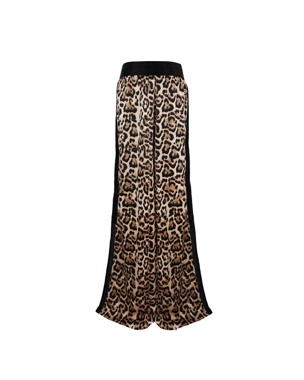Ak Royalty Resortwear Brown Capri Pants Leopard