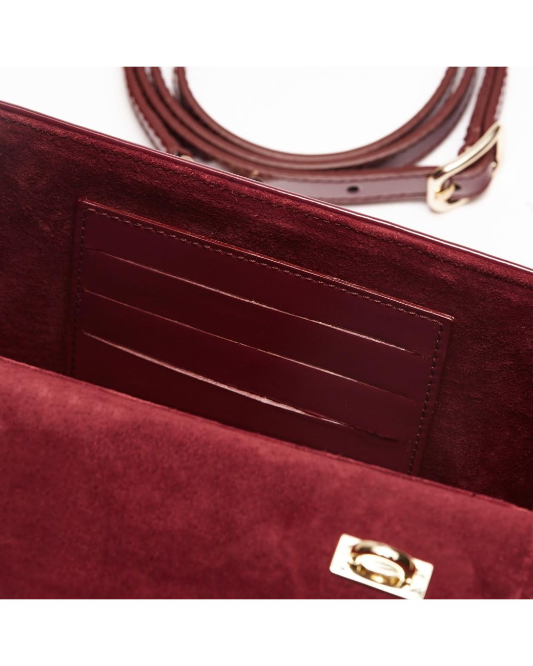 Danni Ro Purple Dr. Clutch- Compact Purse