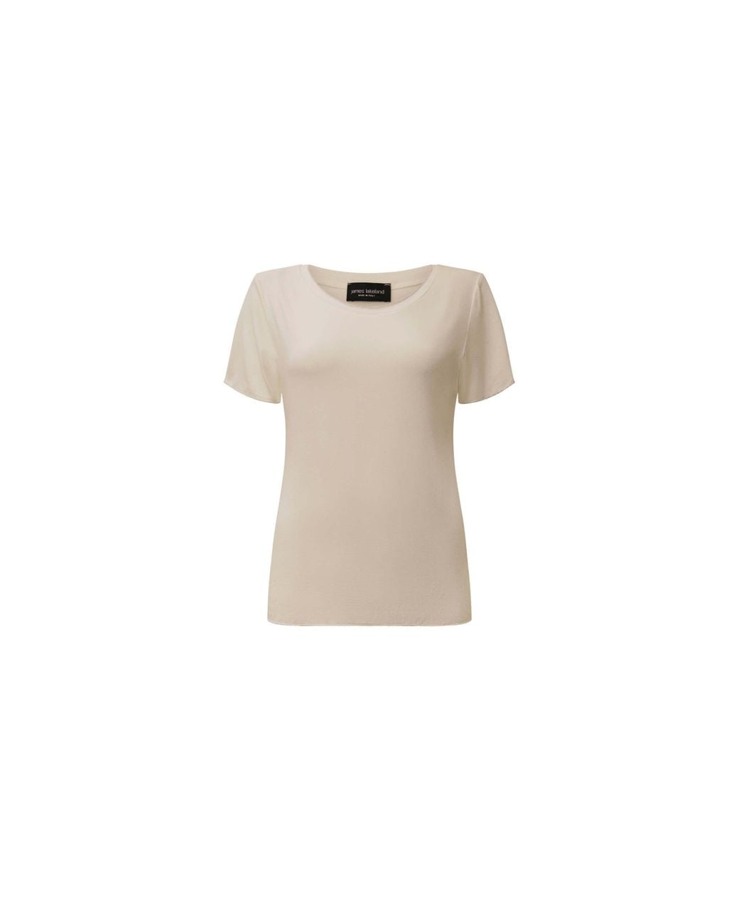 James Lakeland Natural Short Sleeve Top
