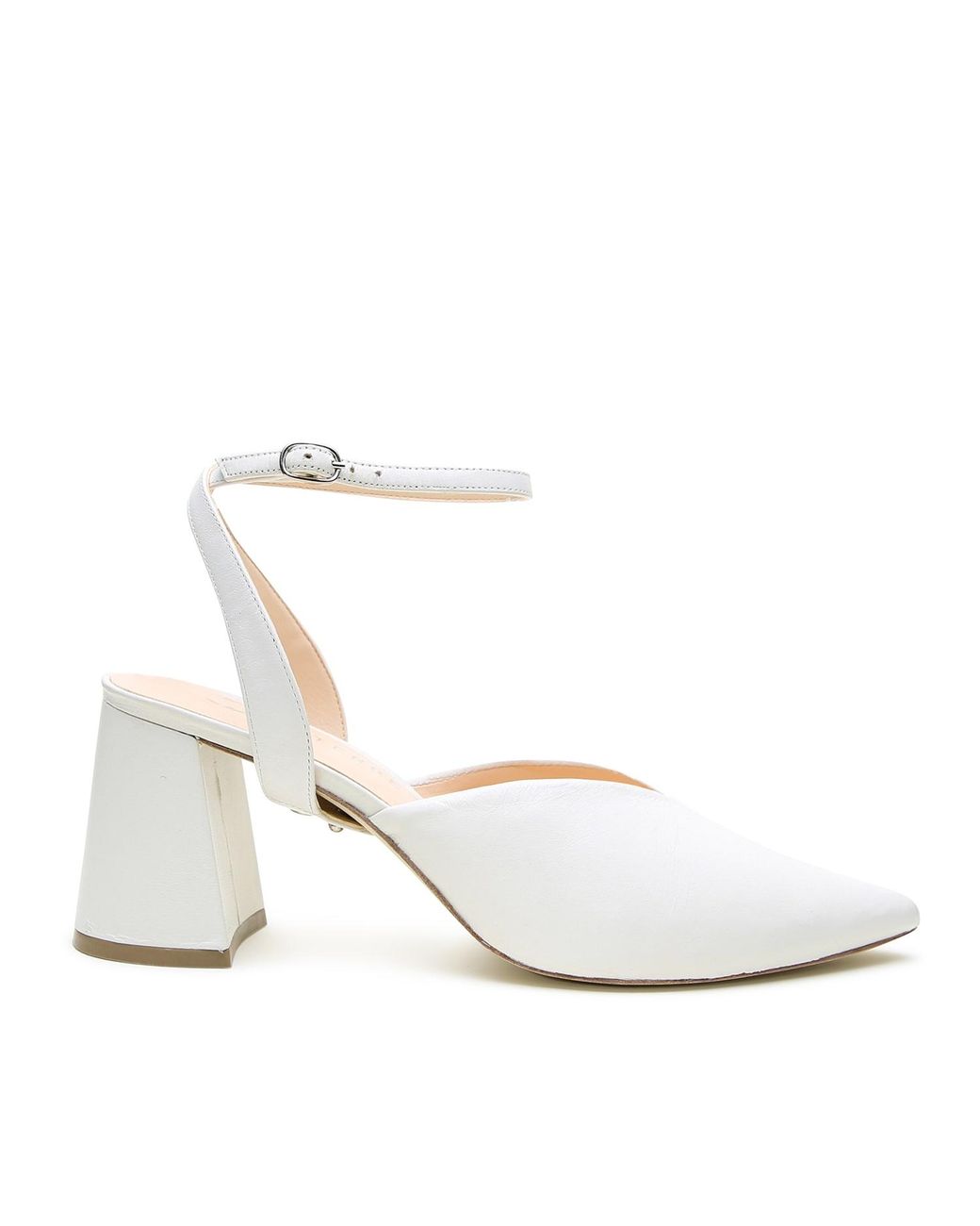Alterre White V Mule + Marilyn Strap