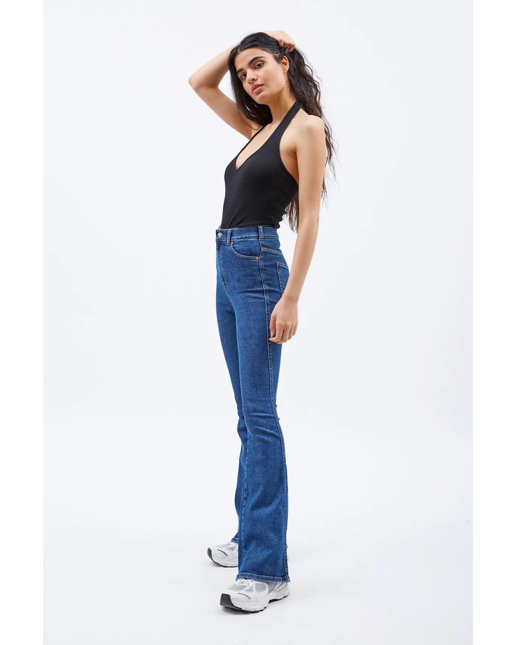 Dr. Denim Blue Moxy High Flare