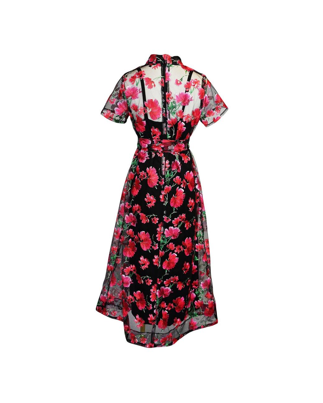 Jennafer Grace Red Jj Maxi Dress