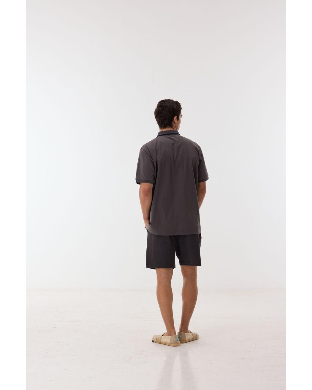Ashita Fernandes Gray Basil Shirt for men