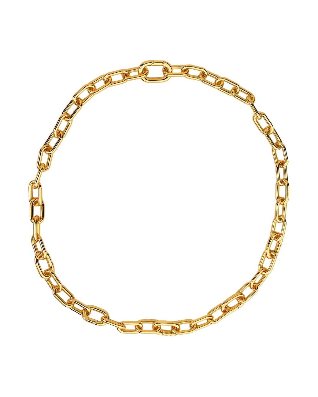 Zynnia Collective Metallic Mod Chain Necklace