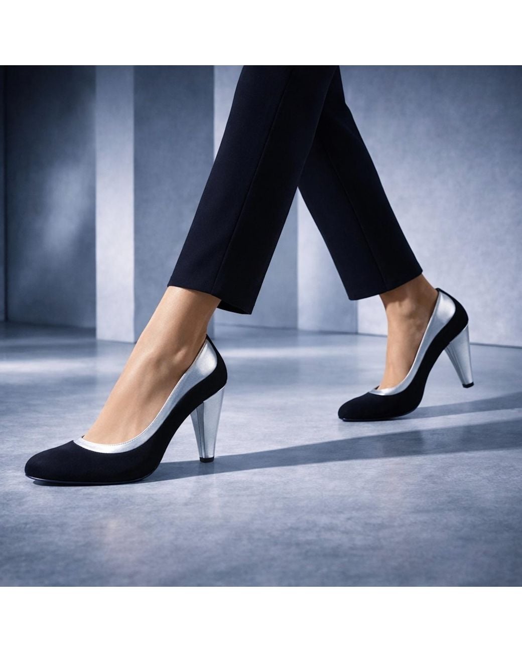 Rosamund Muir London Black Jemima Suede & Heels