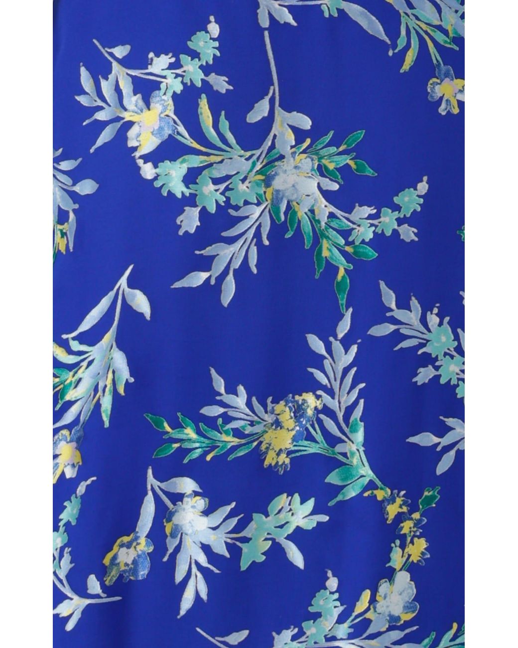 SACHA DRAKE Blue Evelyn Printed Silk-Rayon Midi Dress