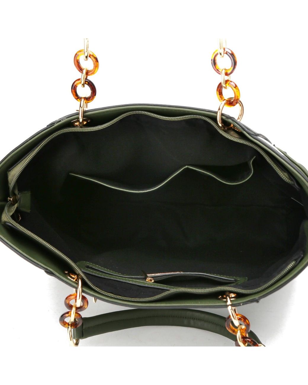 Mkf Collection - J'omor Brown Bonita Tote Bag & Wallet Set