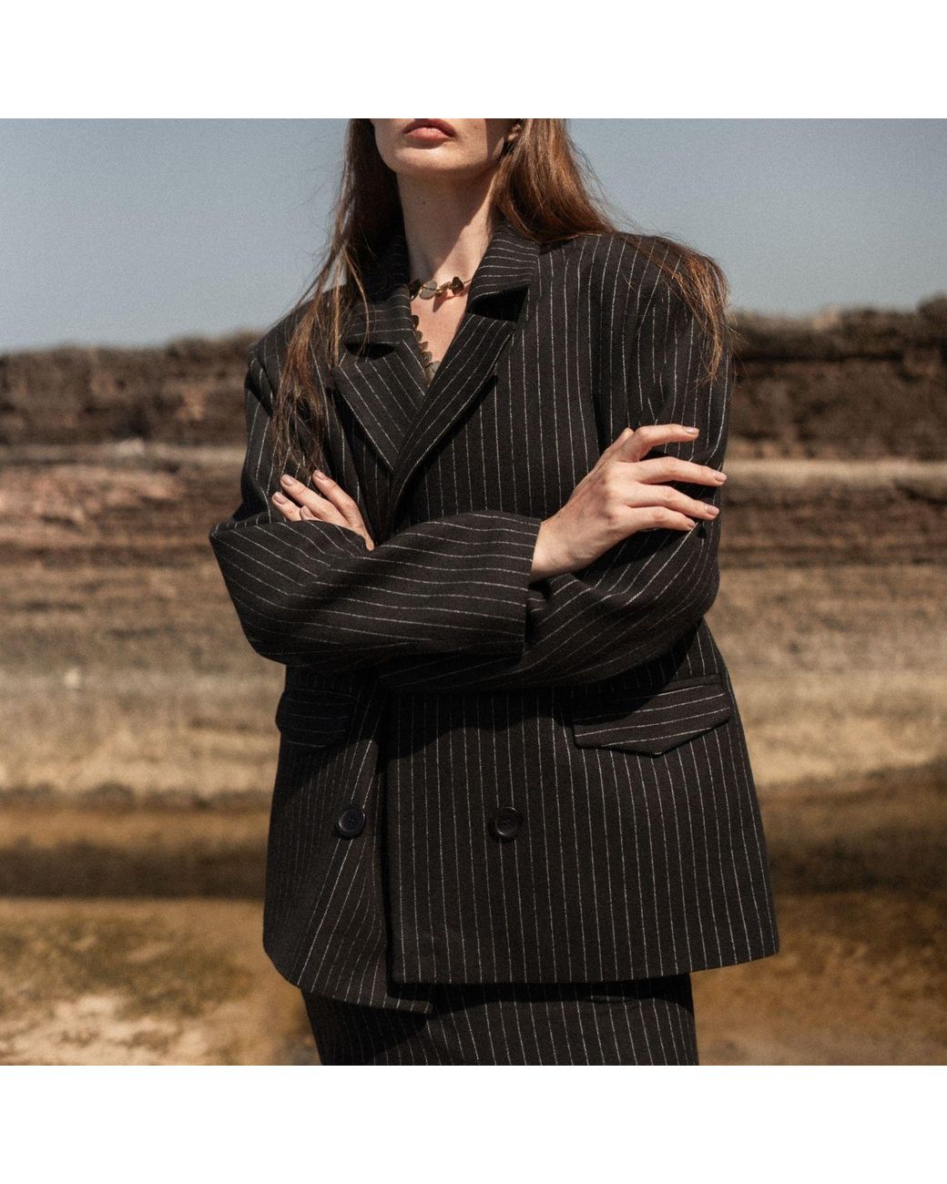 Thisisu Collection Black Sansa Jacket