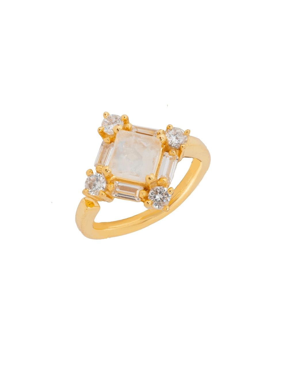 Lavani Jewels White Polaris Ring