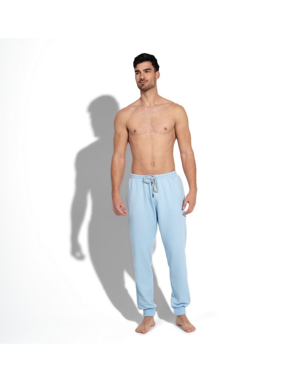 Maison Tangerine Blue Cloud Baby Premium Cotton Sweatshirt & Joggers Tracksuit Set For