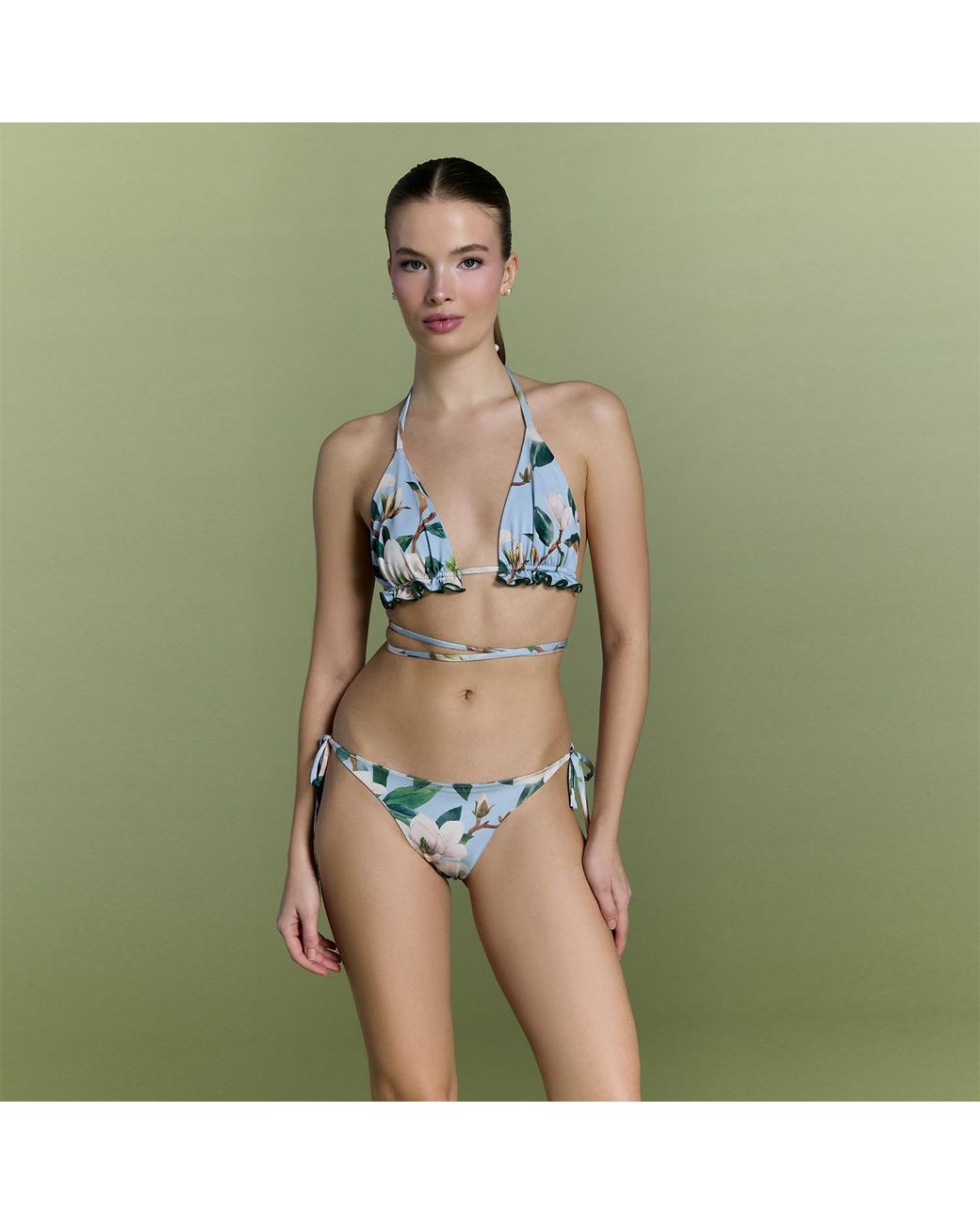 Nur Karaata White Sunspell Bikini