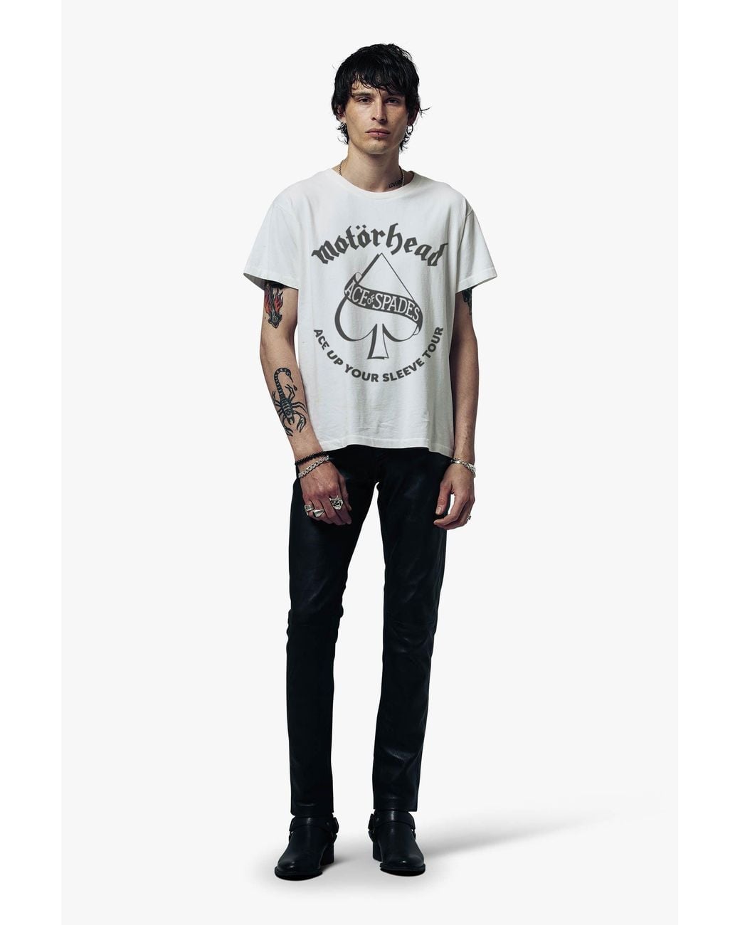 Other Uk Natural Motorhead Ace Up Your Sleeve Vintage T-Shirt for men