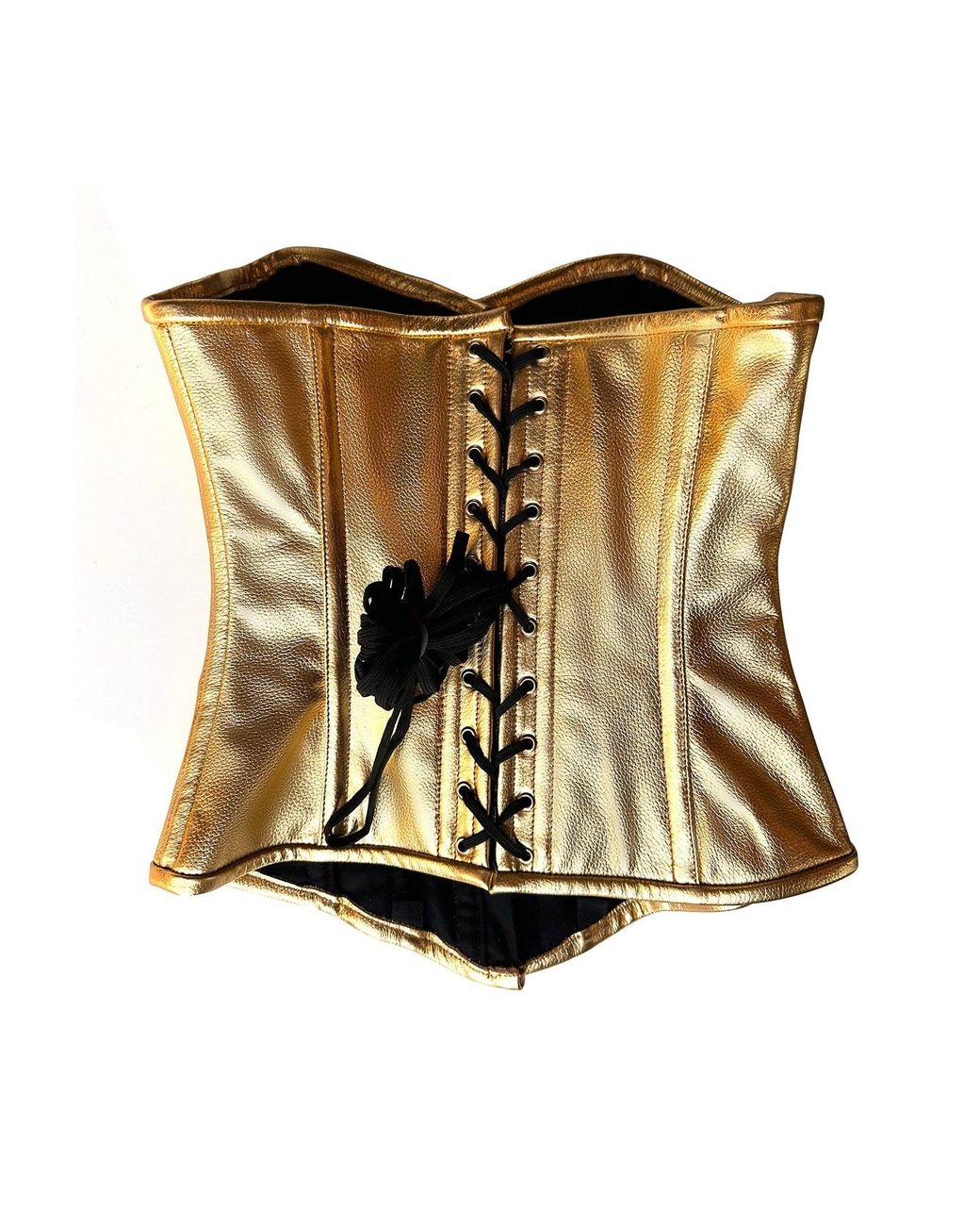COOL Creative Purple Burgundy Leather Corset