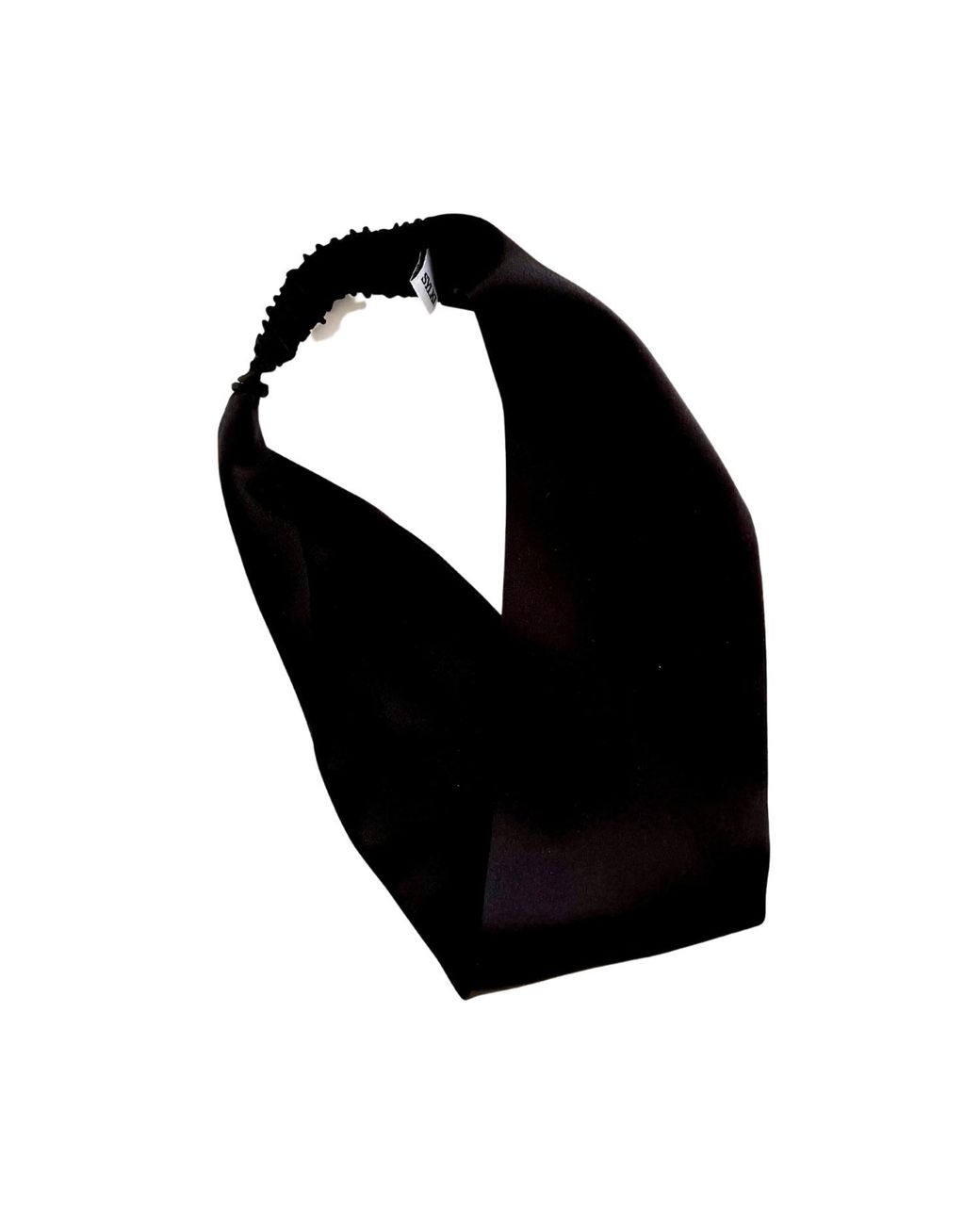 Sylk Black Silk Wide Headband