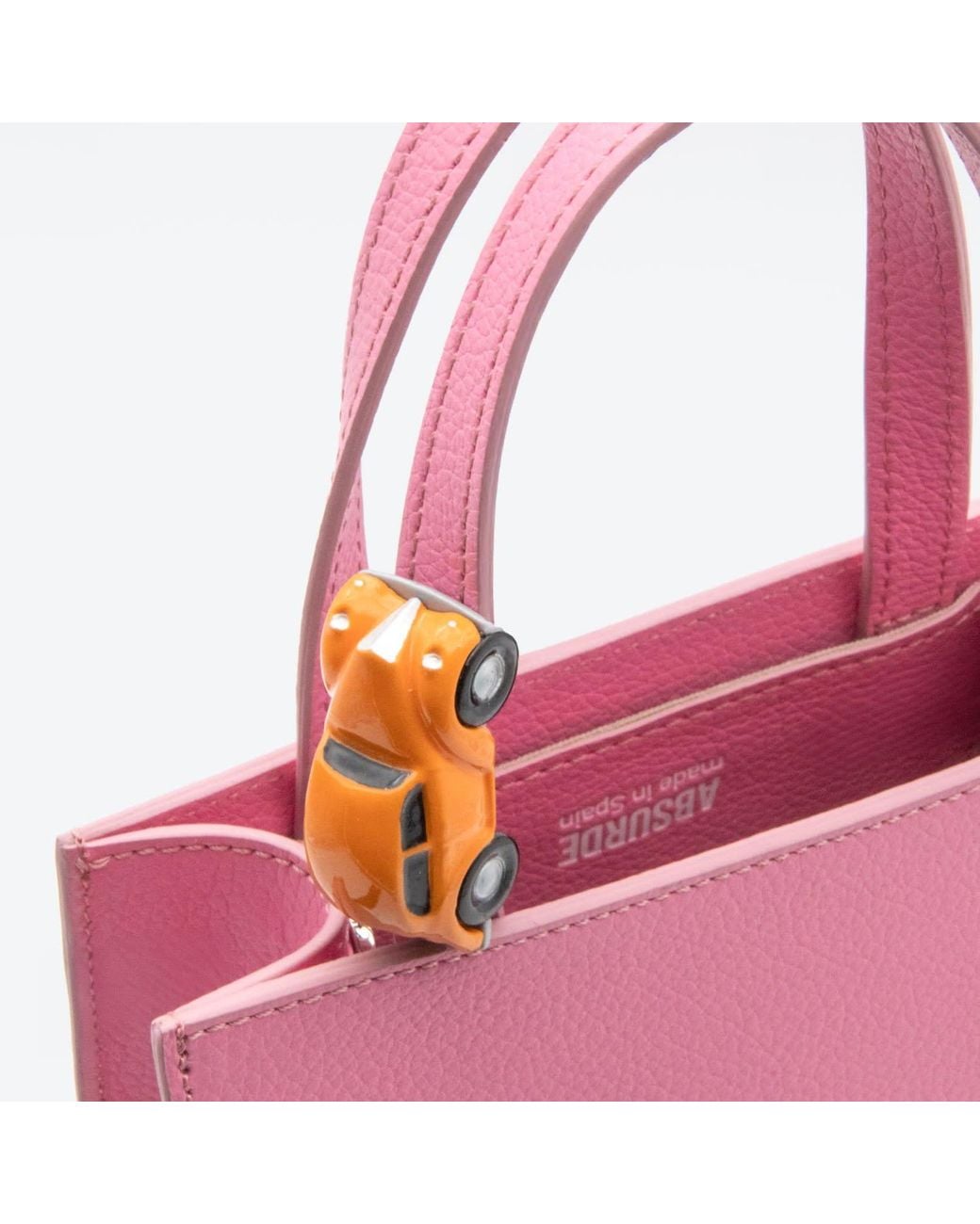 Absurde Pink Stop Mini Tote Bag
